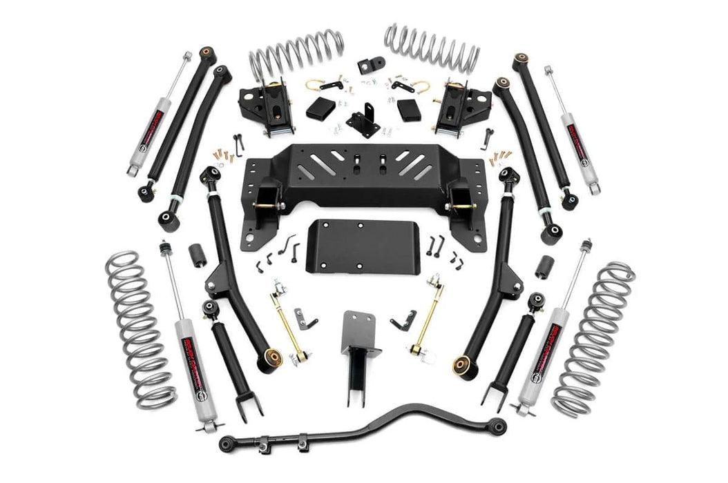 1993-98 Jeep Grand Cherokee ZJ 4" Long Arm lift kit, N3 Nitro shocks