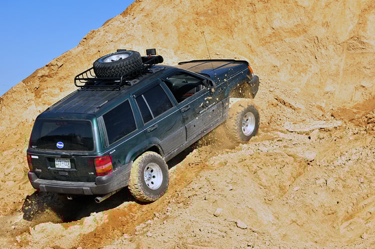 1993-98 Jeep Grand Cherokee ZJ 4" Long Arm lift kit, N3 Nitro shocks