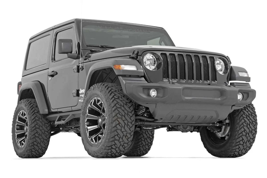 2018-24 4WD Jeep Wrangler JL 2-Door XL2 Contoured Drop Steps
