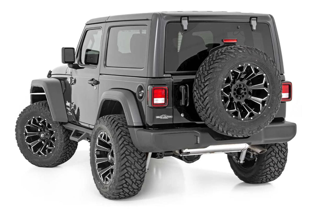 2018-24 4WD Jeep Wrangler JL 2-Door XL2 Contoured Drop Steps