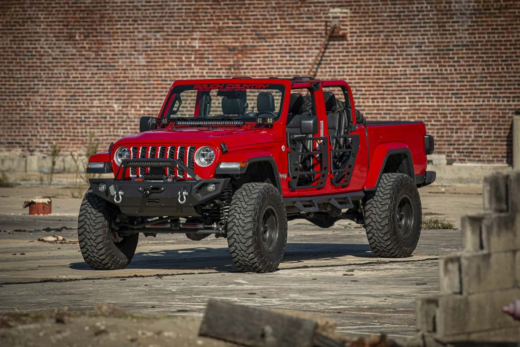 2020-23 4WD Jeep Gladiator JT XL2 Contoured Drop Steps