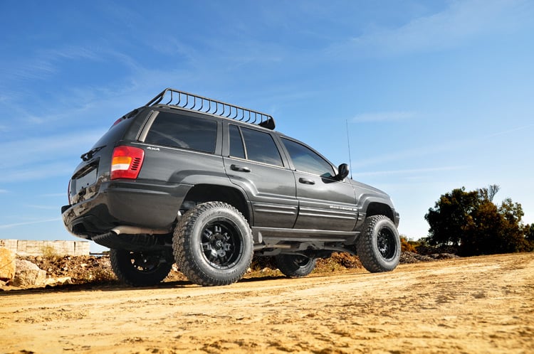 1999-04 Jeep Grand Cherokee WJ 4" Long Arm lift kit, N3 Nitro shocks