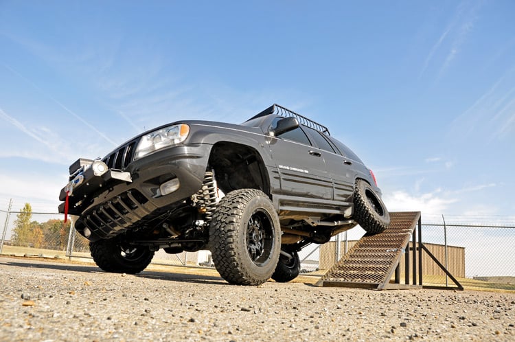 1999-04 Jeep Grand Cherokee WJ 4" Long Arm lift kit, N3 Nitro shocks