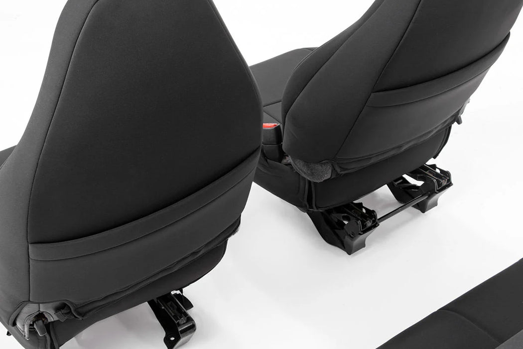 1997-02 Jeep Wrangler TJ Seat Covers, Front and Rear Set