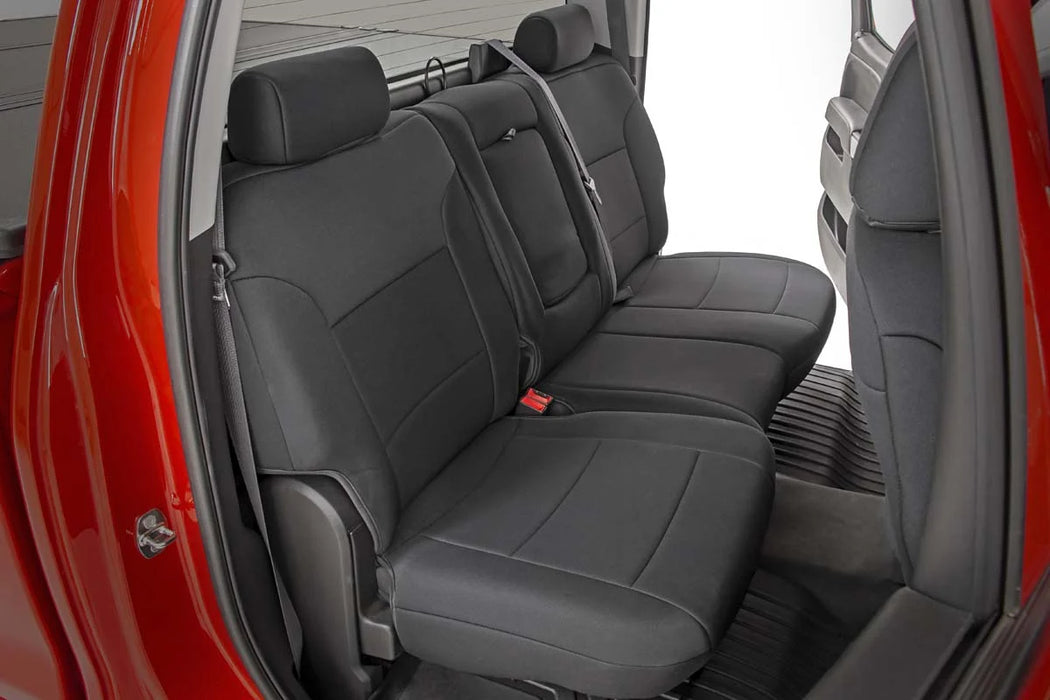 2014-18 2&4WD Classic Silverado 1500 Seat Covers, Front and Rear Set