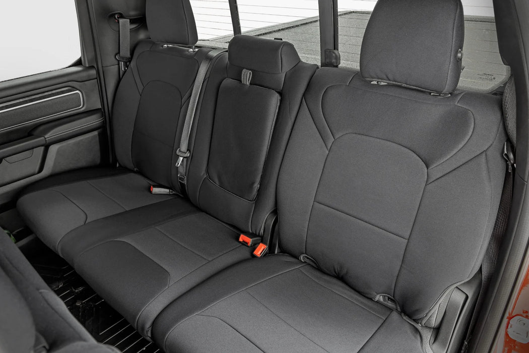 2019-24 2&4WD Ram 1500 Crew Cab Seat Covers, Front and Rear