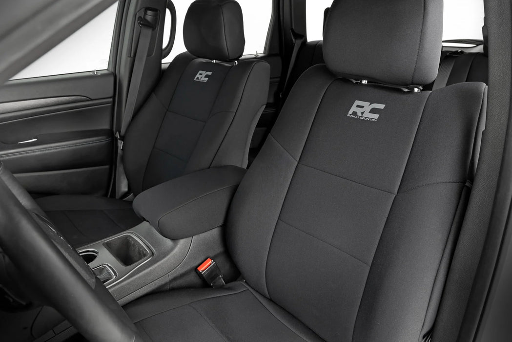 2011-22 Jeep Grand Cherokee WK2 Seat Covers, Front and Rear Set