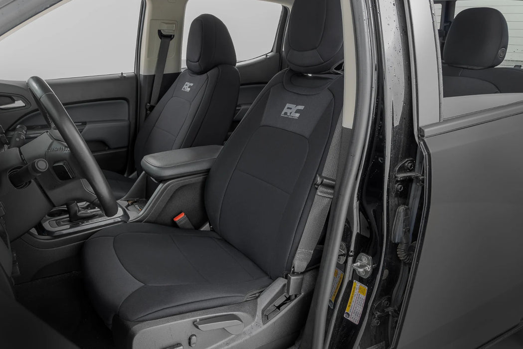 2015-22 2&4WD Colorado Canyon Seat Covers, Front and Rear Set