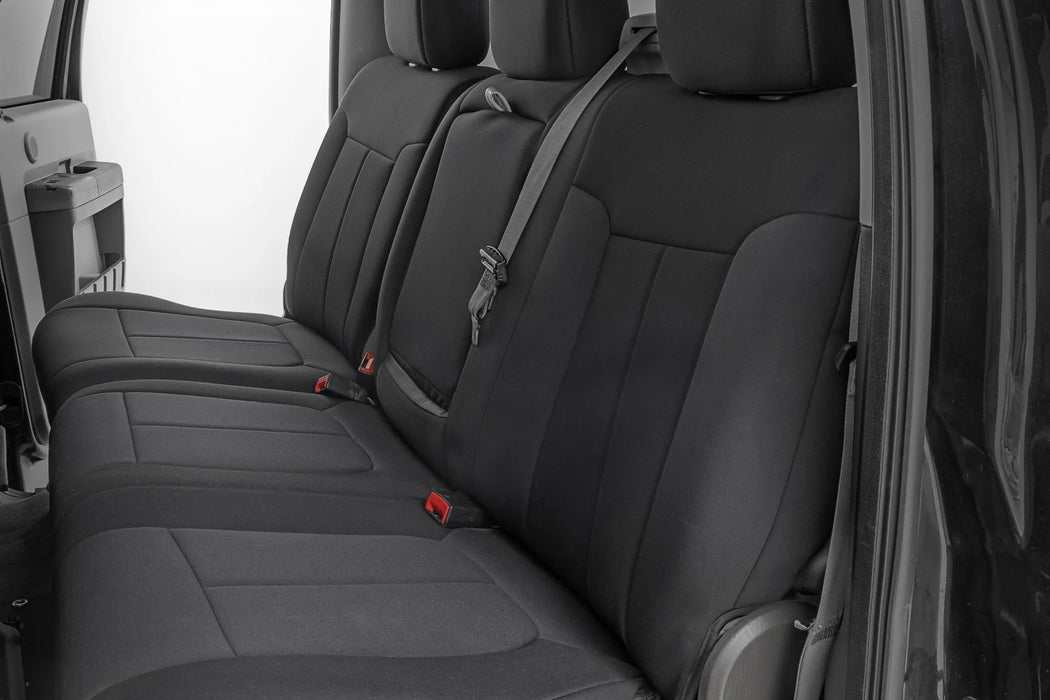 2011-16 Ford F250, F350 Seat Covers, Front and Rear Set
