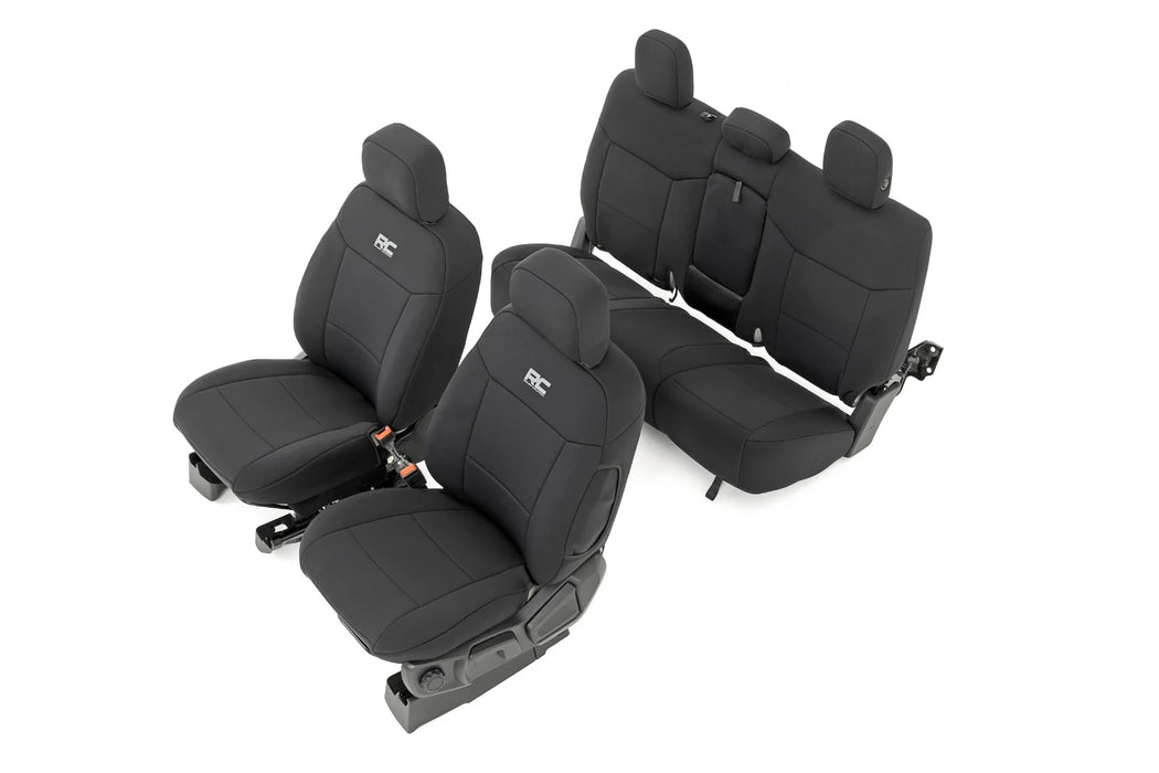 2019-23 Ford Ranger w/ Rear Armrest Seat Covers