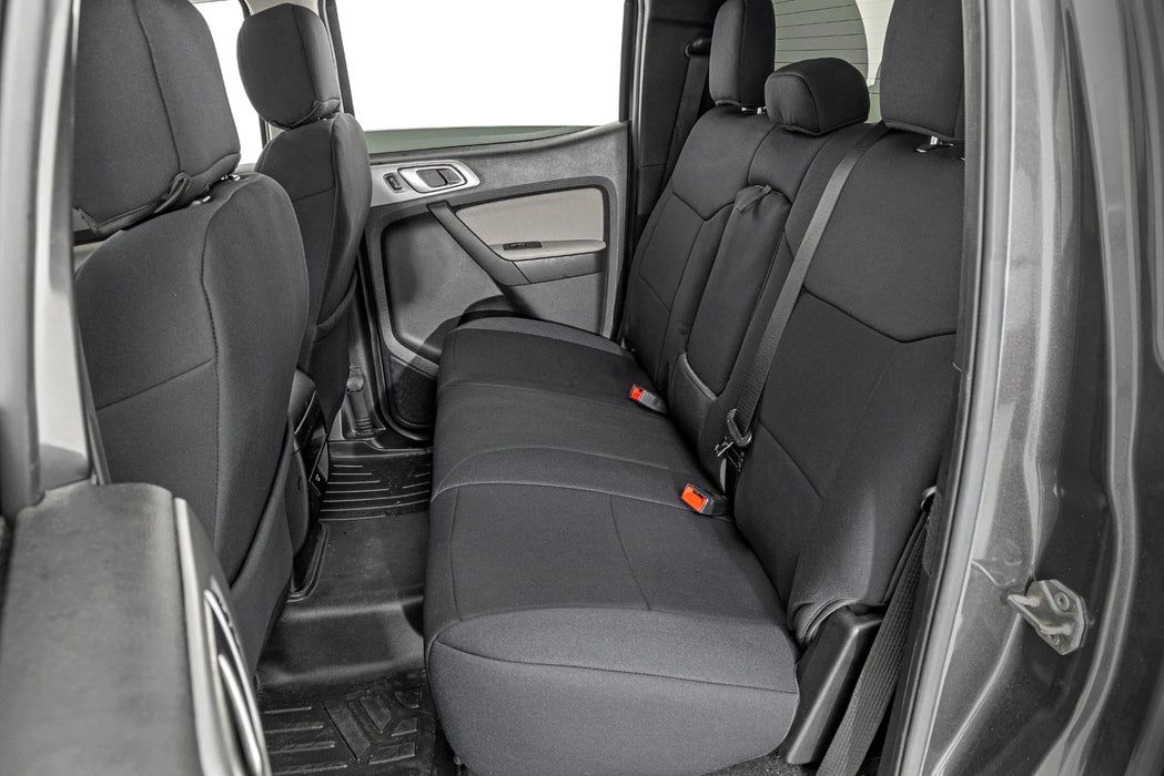 2019-23 Ford Ranger w/ Rear Armrest Seat Covers