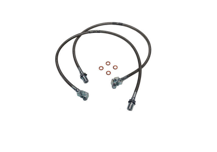 1971-78 Chevy, GMC straight axle front brake lines 8"-12"