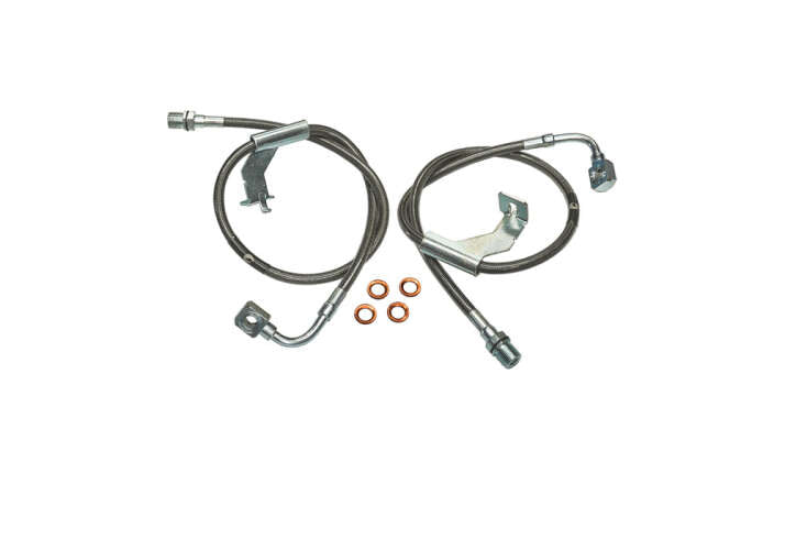 Front Bullet Proof Brake Hose 1987 GM Truck & 87-91 Blazer/Suburban w/ 4-6" Lift