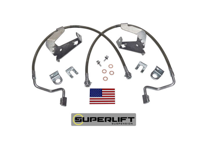 2008-10 Ford F250/F350 4wd front brake lines 2"-4"