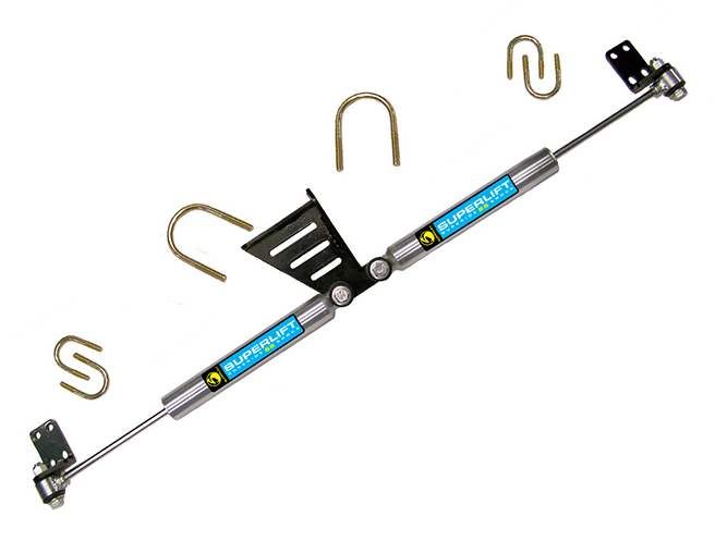 High Clearance Dual Steering Stabilizer Kit, Bilstein Select Series