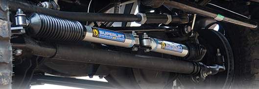 Dual Steering Stabilizer Kit - High Clearance - Bilstein