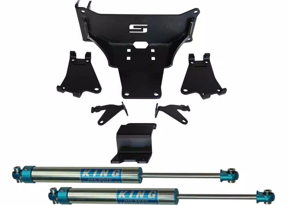 Dual Steering Stabilizer Kit, King 2.0 No Lift Required