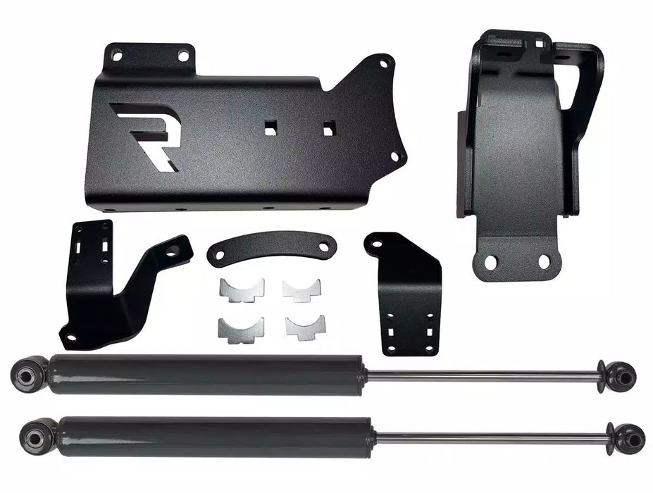 Dual Steering Stabilizer Kit - Shadow Series shocks