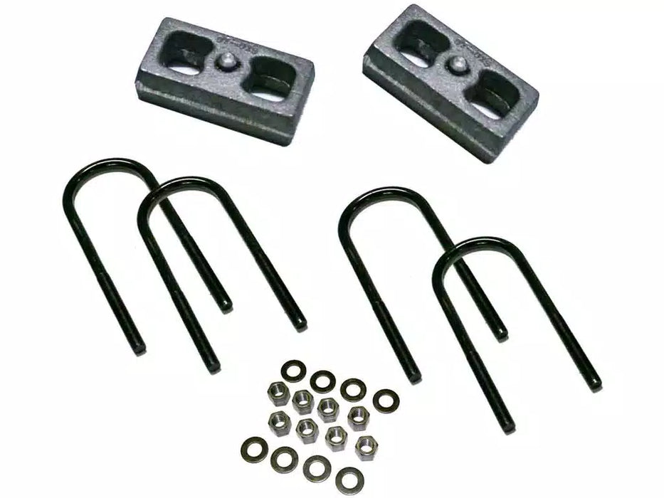 1.5" rear block kit 3 7/8 axle with top mounted overloads