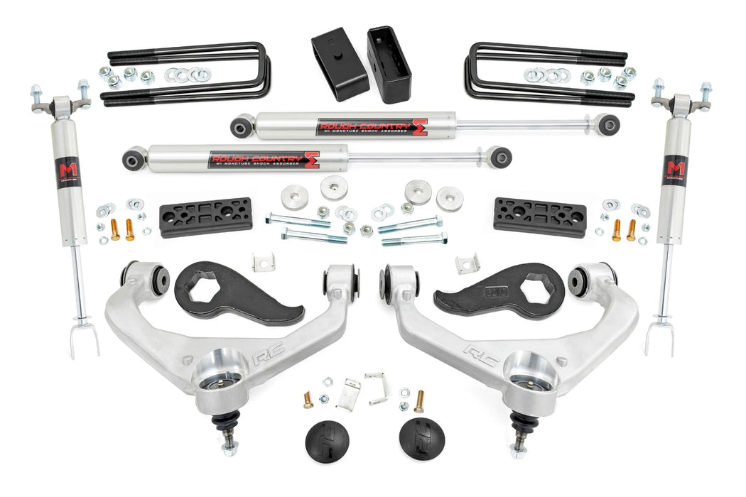 3" UCA lift kit for 2020-26 Silverado Sierra 3500HD Dually