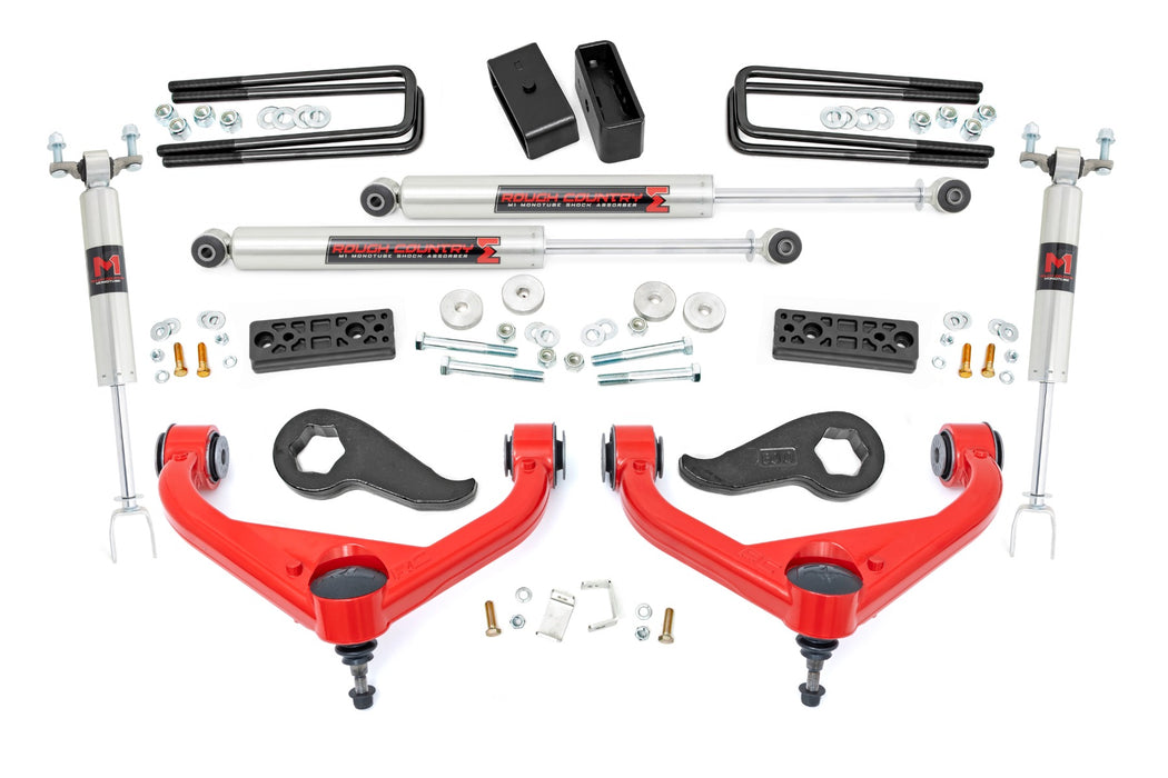 3" UCA lift kit for 2020-26 Silverado Sierra 3500HD Dually