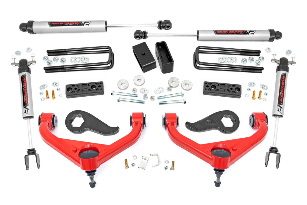 3" UCA lift kit for 2020-26 Silverado Sierra 3500HD Dually