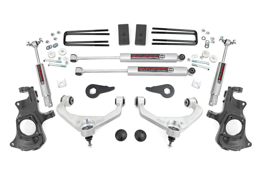 3.5" UCA knuckle lift kit for 2011-19 Silverado, Sierra 2500HD, 3500HD