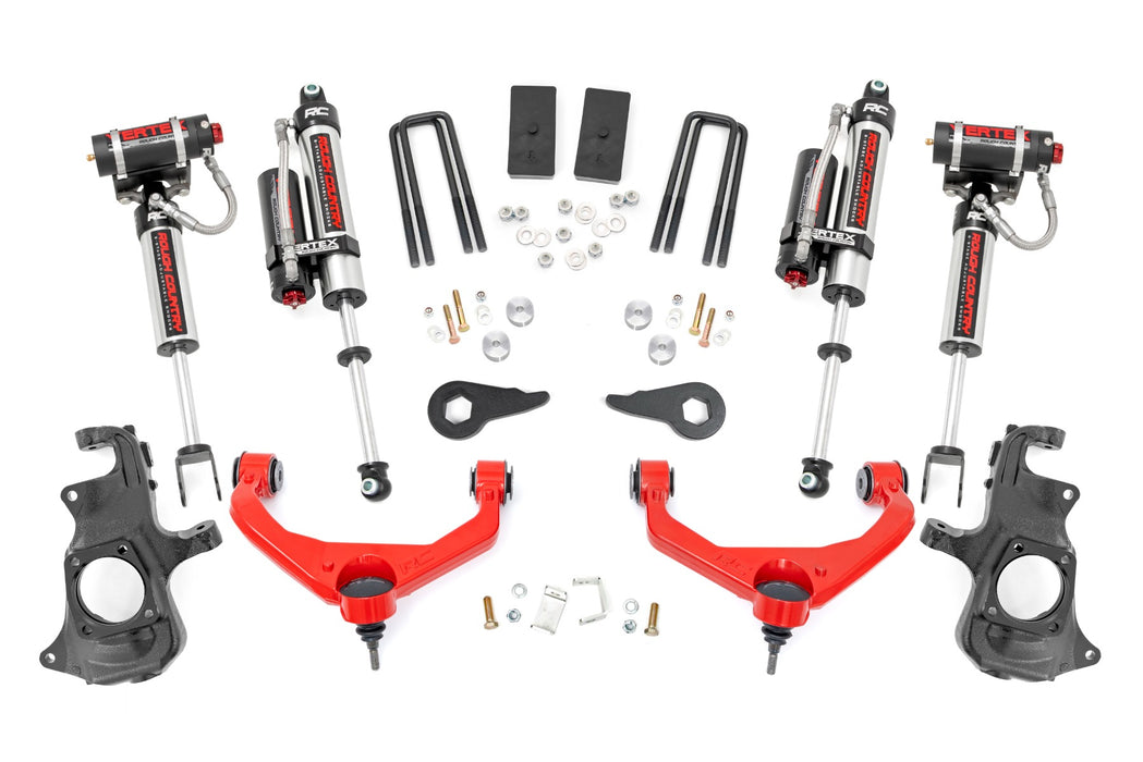 3.5" UCA knuckle lift kit for 2011-19 Silverado, Sierra 2500HD, 3500HD
