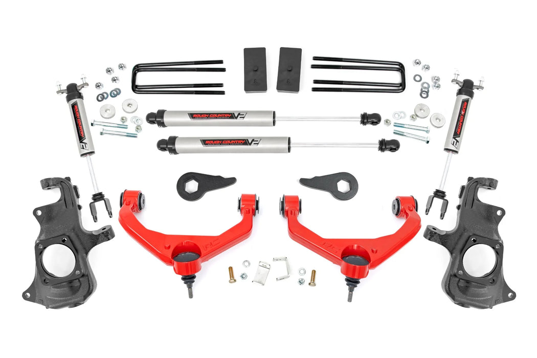 3.5" UCA knuckle lift kit for 2011-19 Silverado, Sierra 2500HD, 3500HD