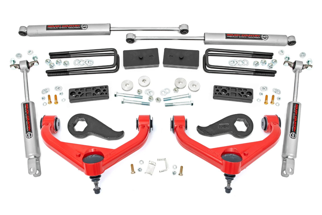 3" UCA lift kit for 2020-25 Silverado Sierra 2500HD 3500HD