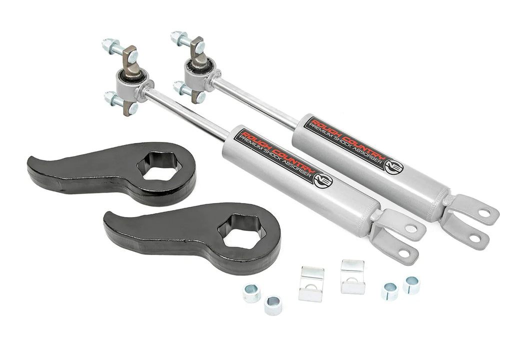 1.5-2" Leveling kit 2020-25 4WD Silverado,Sierra 2500HD, 3500HD