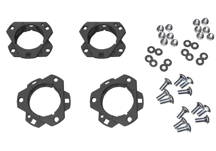 2" spacer lift kit 2021-25 4WD Ford Bronco without Sasquatch Pkg