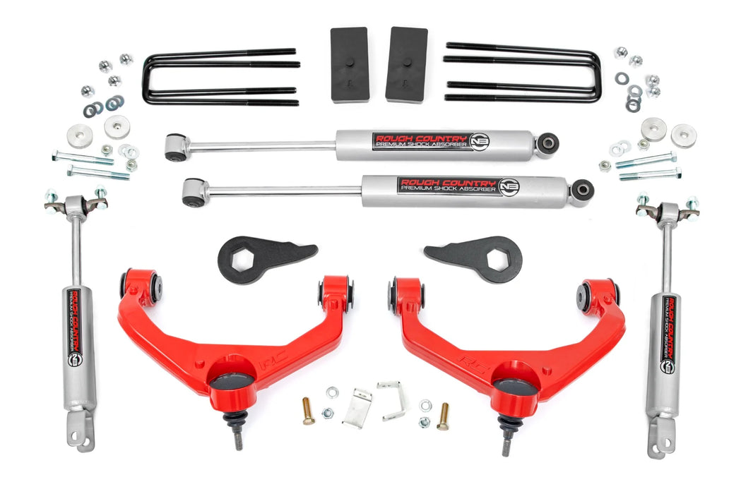 3.5" UCA lift kit for 2011-19 Silverado Sierra 2500HD, 3500HD