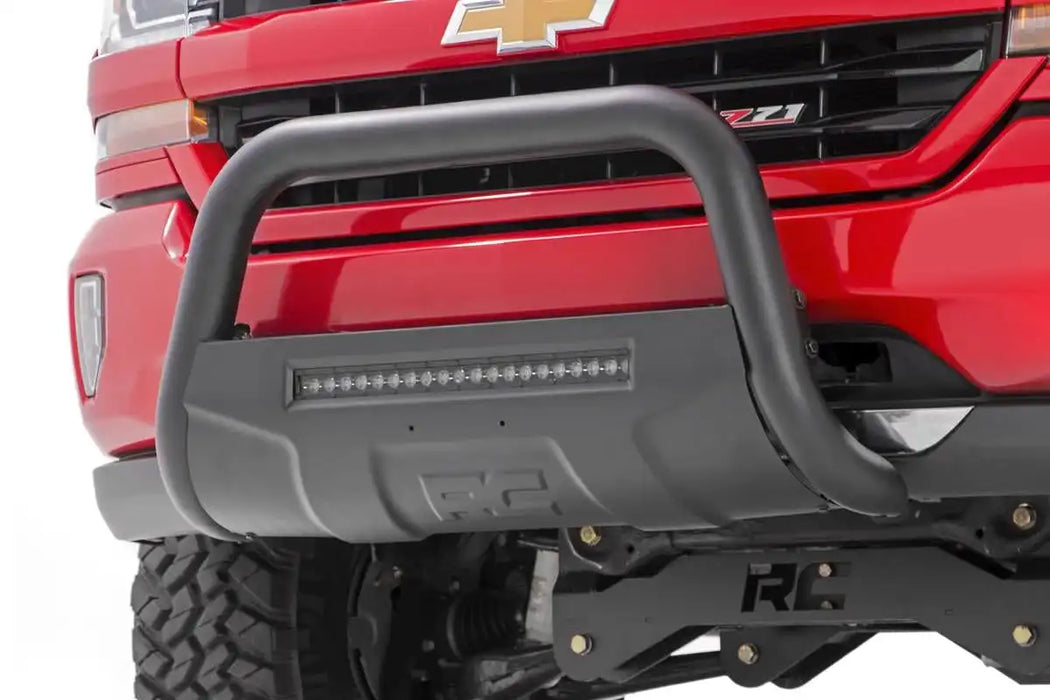 Silverado, Sierra, Tahoe, Yukon, SuburbanAvalanche Bull Bar - Black