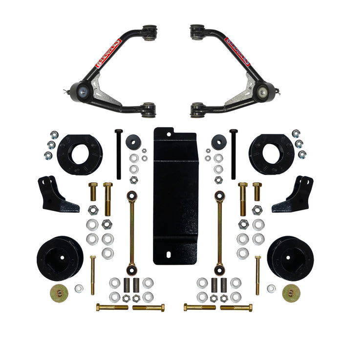 2015-19 4WD Suburban, Tahoe, Yukon, Yukon XL 1500 3.5"-4" UCA lift kit
