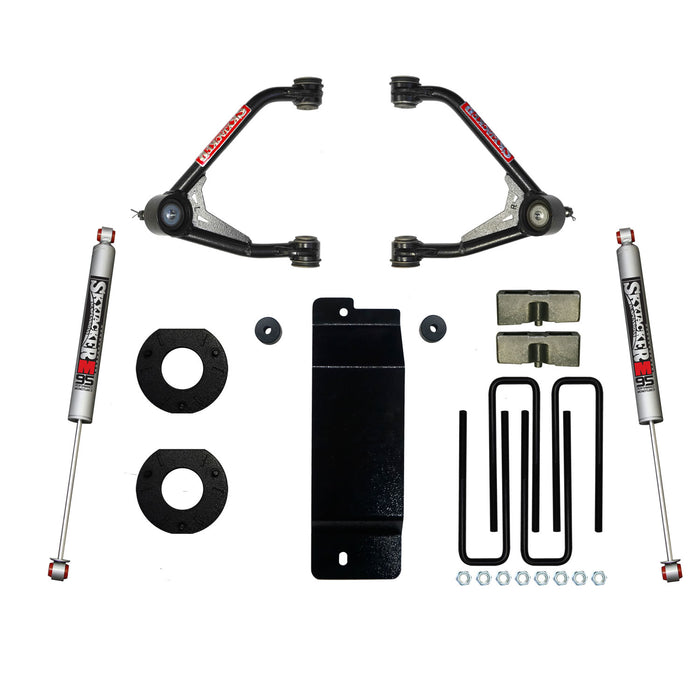 3.5-4" UCA lift kit for 2017-18 Silverado, Sierra 1500