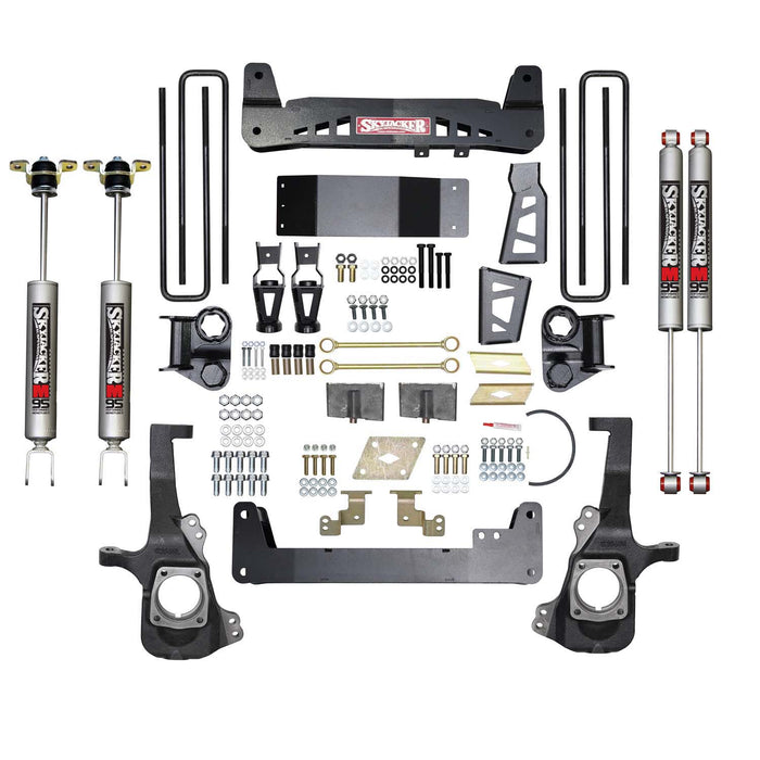 6" Raised Torsion Bar lift kit for 2020-25 Silverado Sierra 2500HD 3500HD