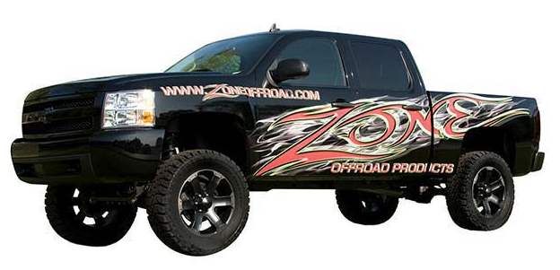 2007-13 2WD Silverado, Sierra 1500 6.5" lift kit