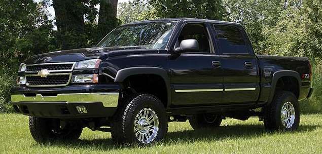 6" lift kit for 1999-06 Silverado, Sierra 1500 4WD