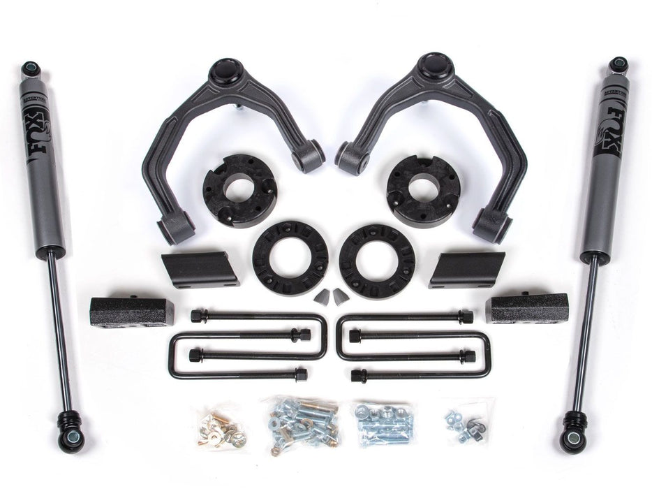 2019-24 4WD Silverado, Sierra 1500 3.5" UCA lift kit