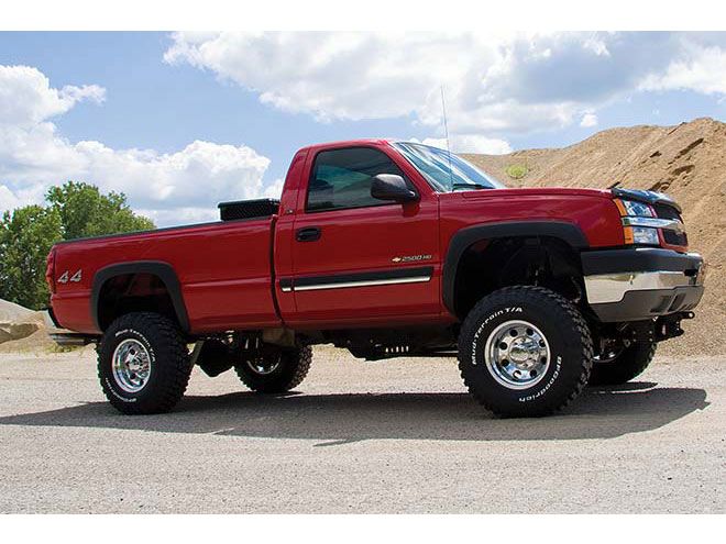 6" Lift kit for 2001-10 Silverado, Sierra 2500HD, 3500HD