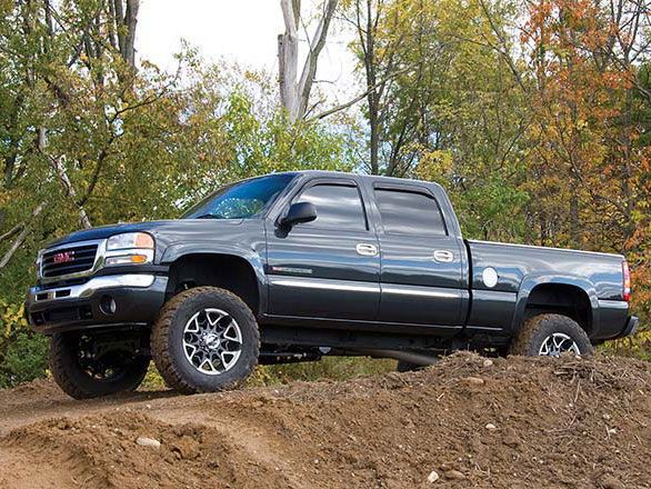 2001-10 Silverado, Sierra 1500HD, 2500/HD 2WD 6" lift kit