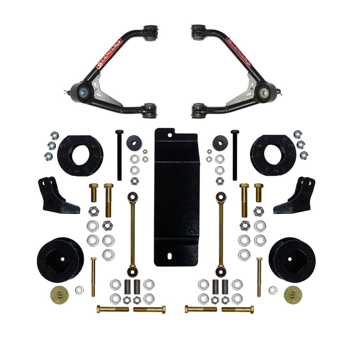 2007-14 4WD Avalanche, Suburban, Tahoe, Yukon, Yukon XL 1500 (cast steel) 3.5"-4" UCA lift kit