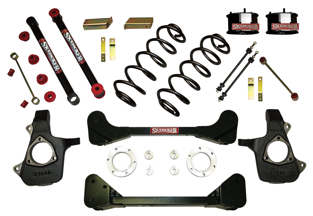 2007-13 4WD  Avalanche, Suburban, Tahoe, Yukon 1500 4" lift kit