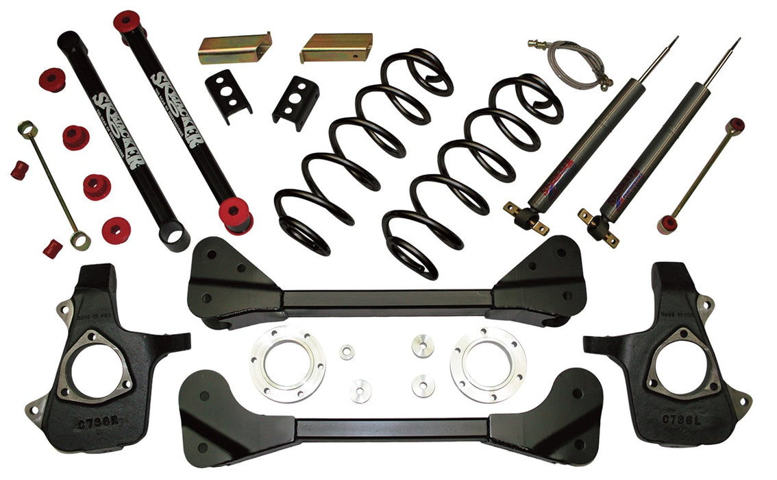 2007-13 4WD  Avalanche, Suburban, Tahoe, Yukon 1500 4" lift kit