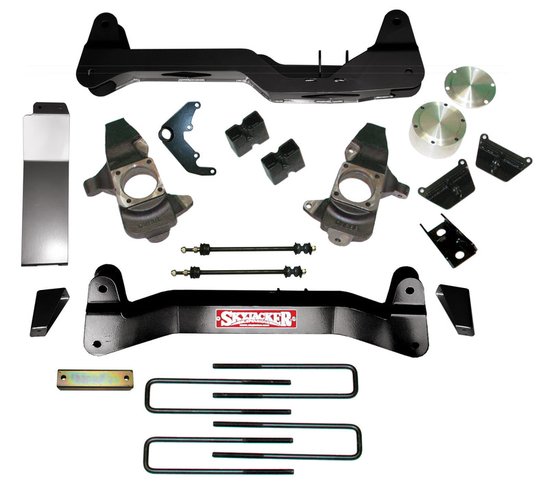2001-10 4WD Silverado, Sierra 2500HD, 3500HD 6" lift kit