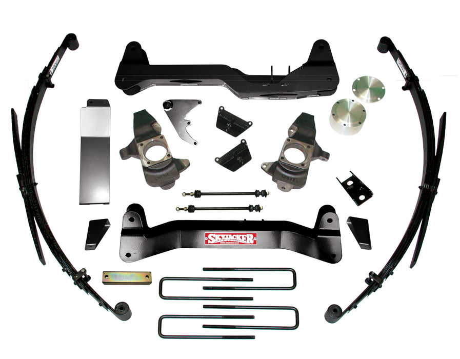 2001-10 4WD Silverado, Sierra 2500HD, 3500HD 6" lift kit