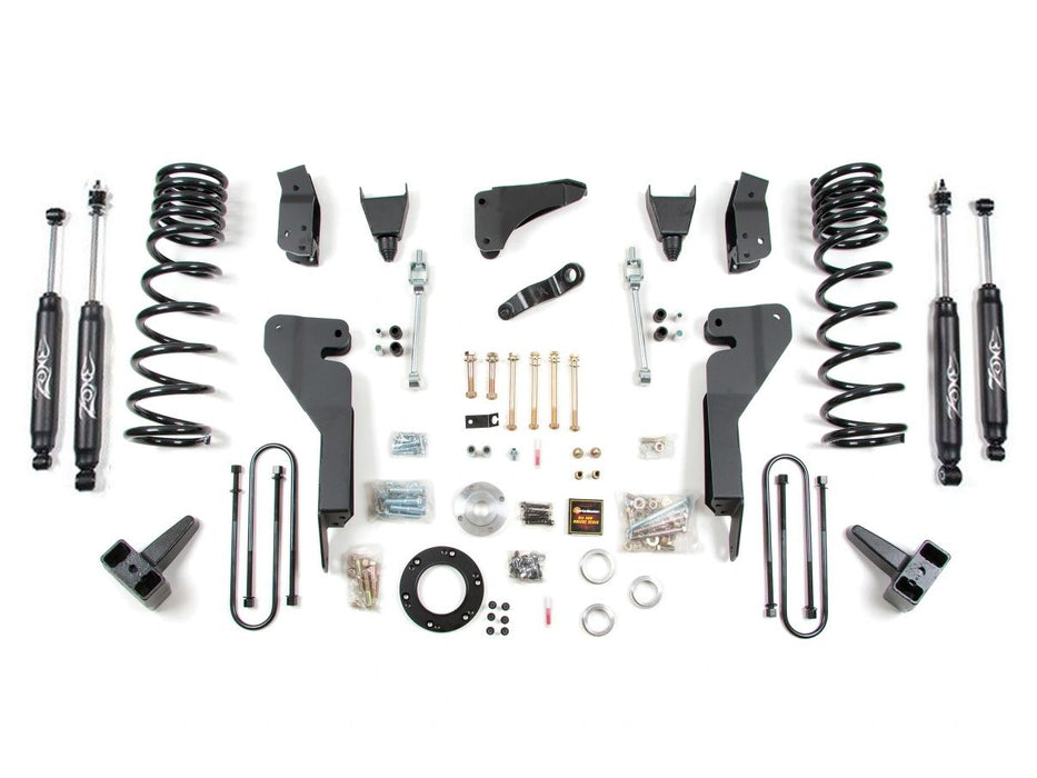 2009-13 4WD Dodge Ram 2500, 3500, Mega Cab 8" lift kit, Nitro shocks