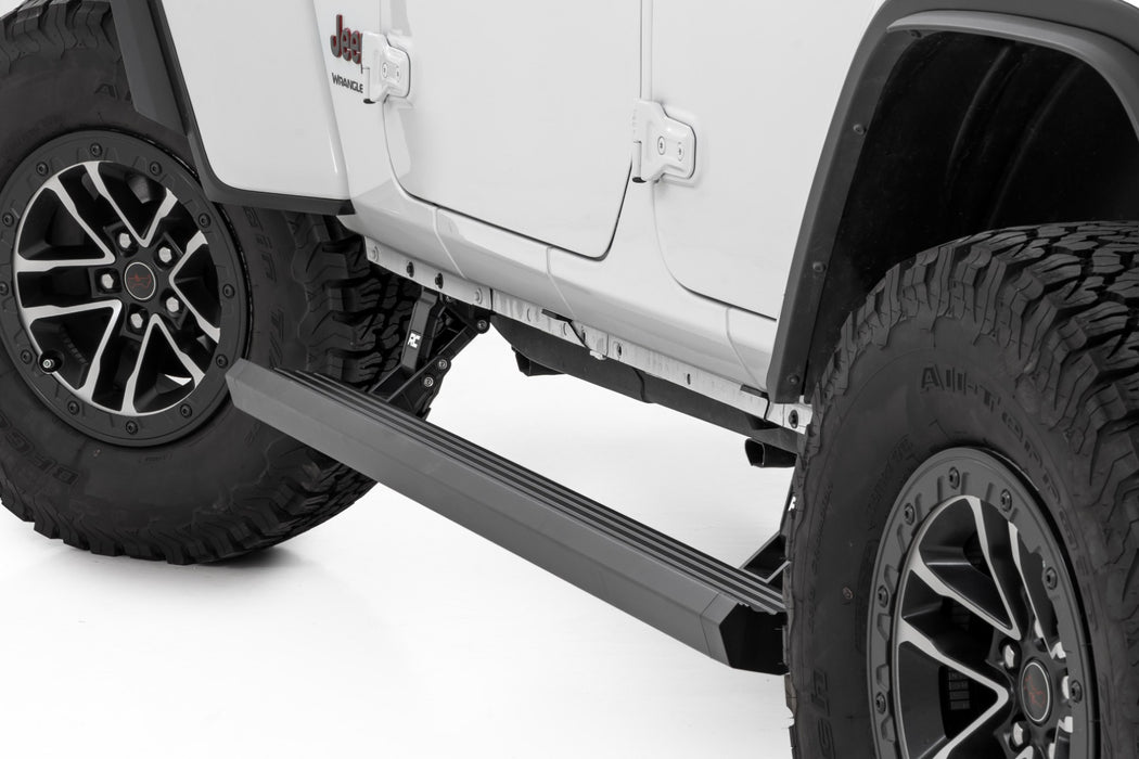 Power Running Boards for 2018-26 Jeep Wrangler JL 4 Door