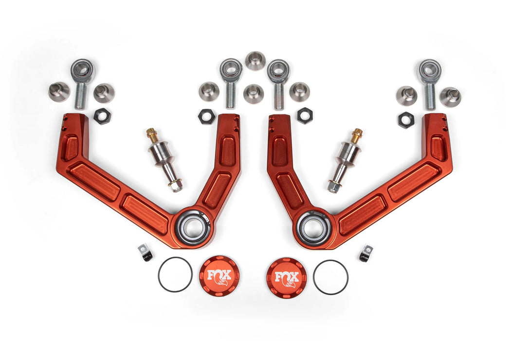 2019-26 Silverado, Sierra 1500 Orange Fox Factory Billet Upper Control Arm Kit